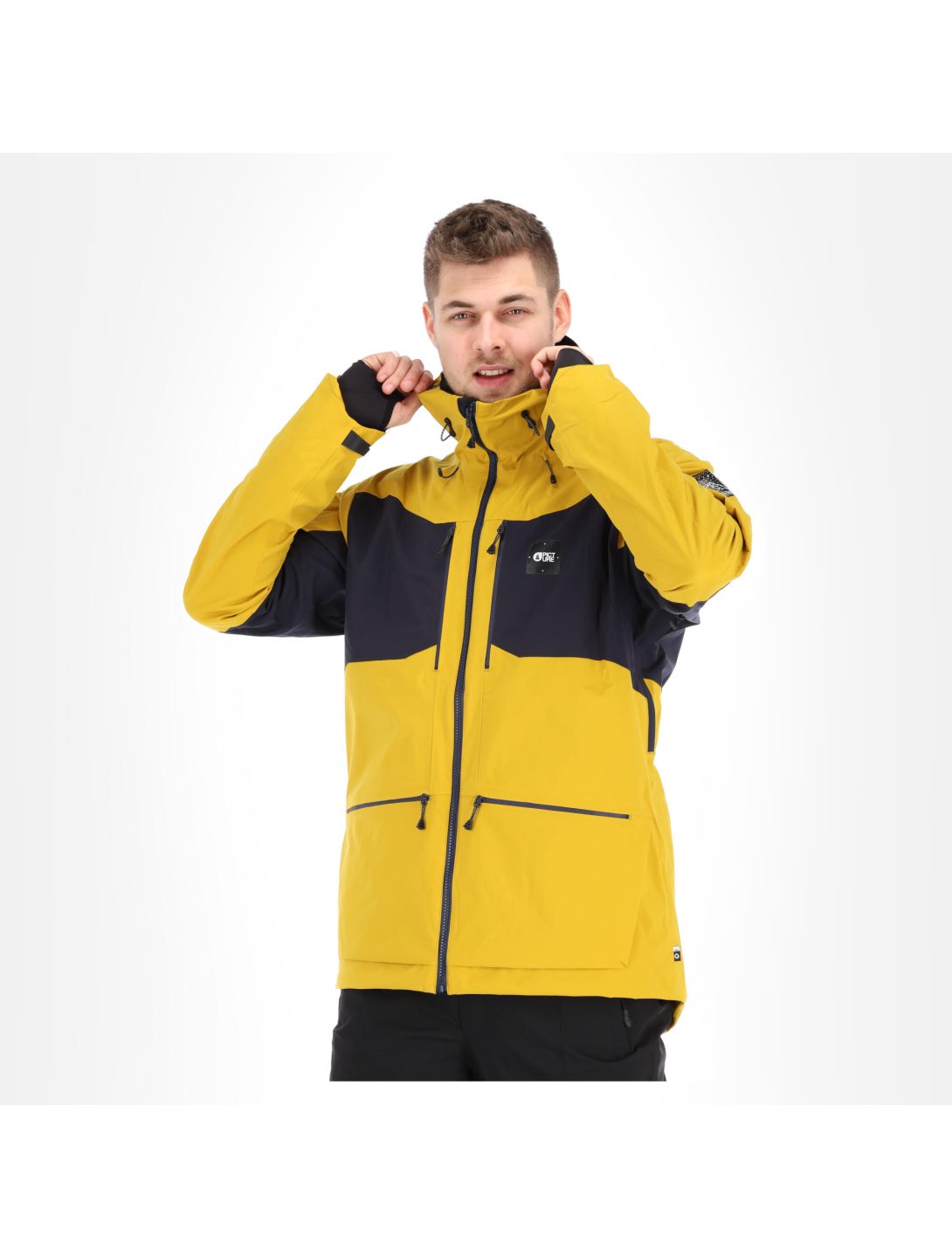 Picture, Naikoon Jkt veste de ski hommes safran gris 