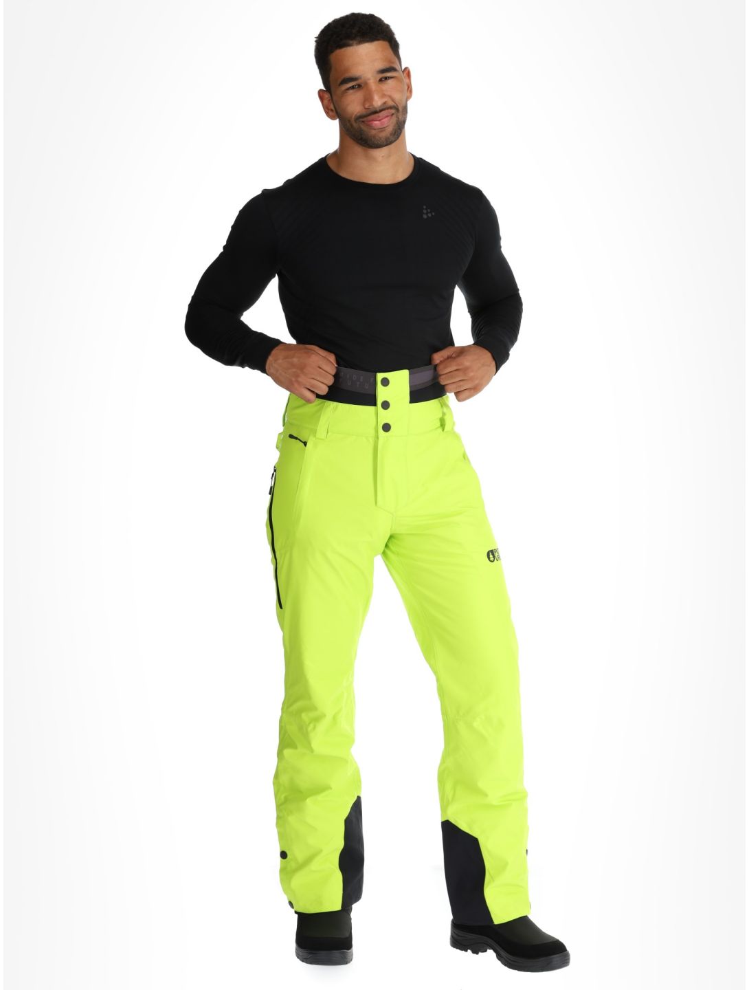 Picture, Object pantalon de ski hommes Acid Lime jaune 