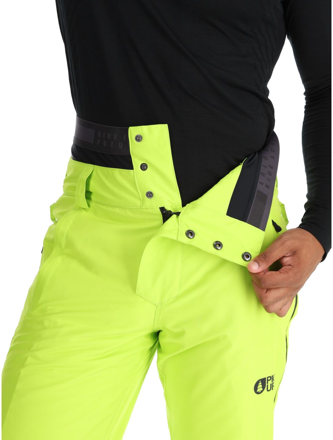 Picture, Object pantalon de ski hommes Acid Lime jaune 