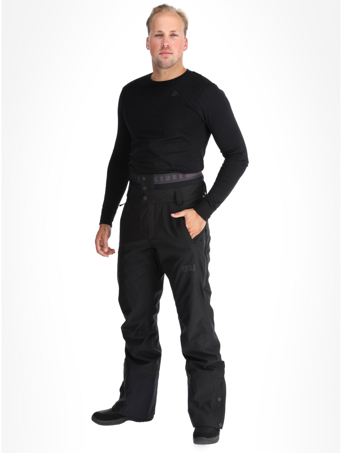 Picture, Object pantalon de ski hommes Black noir 