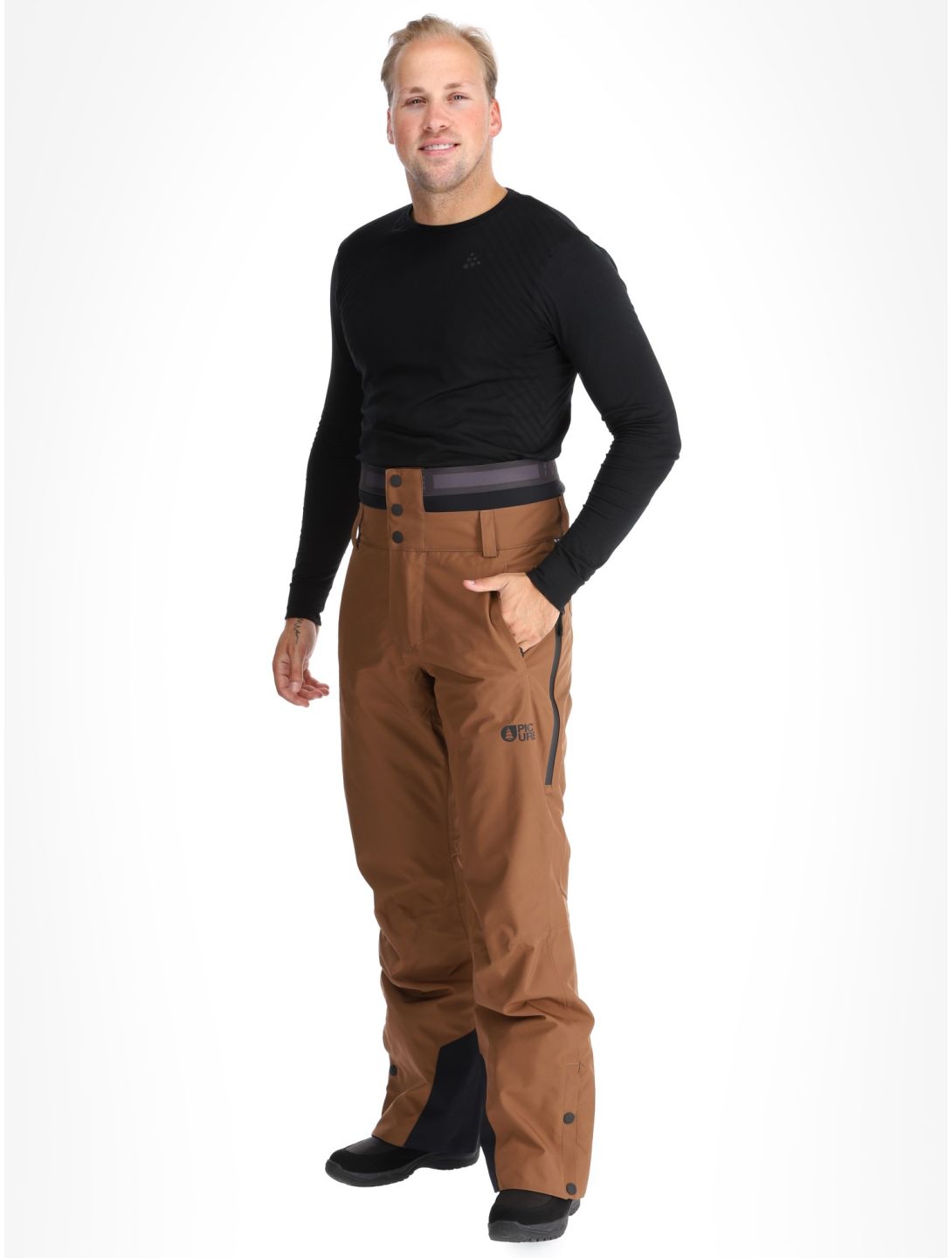 Picture, Object pantalon de ski hommes Cocoa Brown brun 