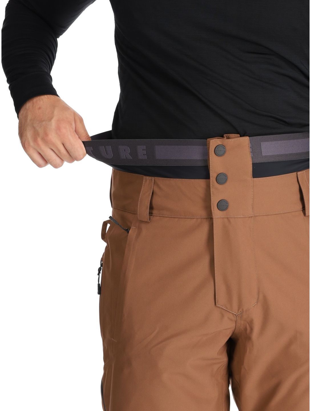 Picture, Object pantalon de ski hommes Cocoa Brown brun 