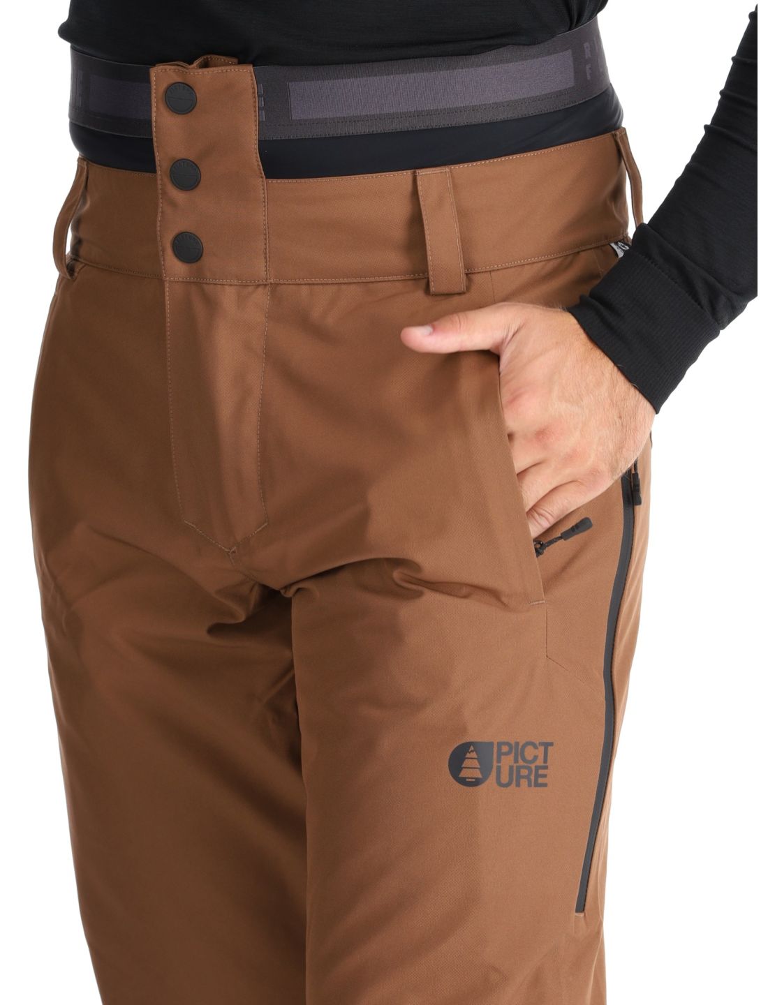 Picture, Object pantalon de ski hommes Cocoa Brown brun 