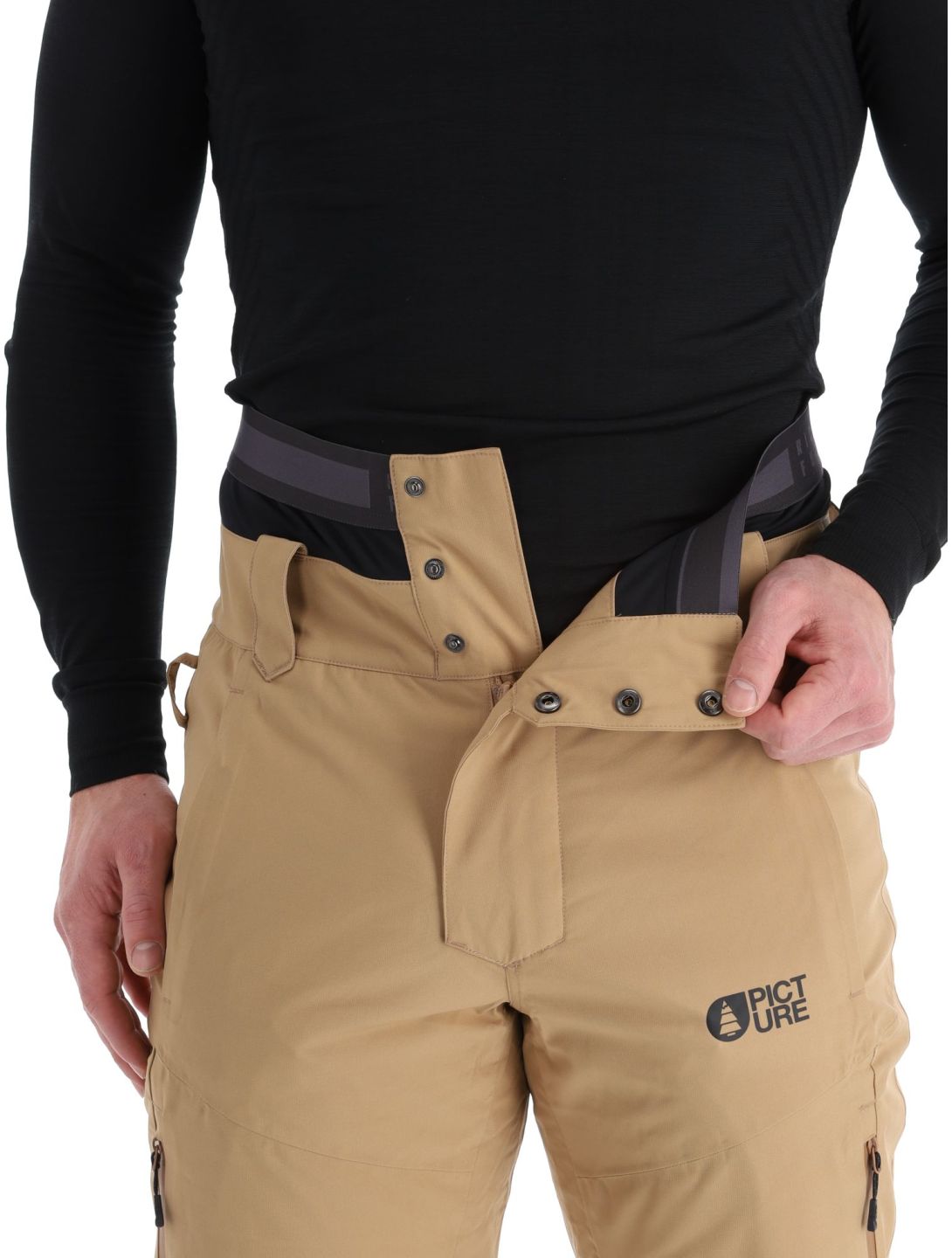 Picture, Object pantalon de ski hommes Tannin beige 