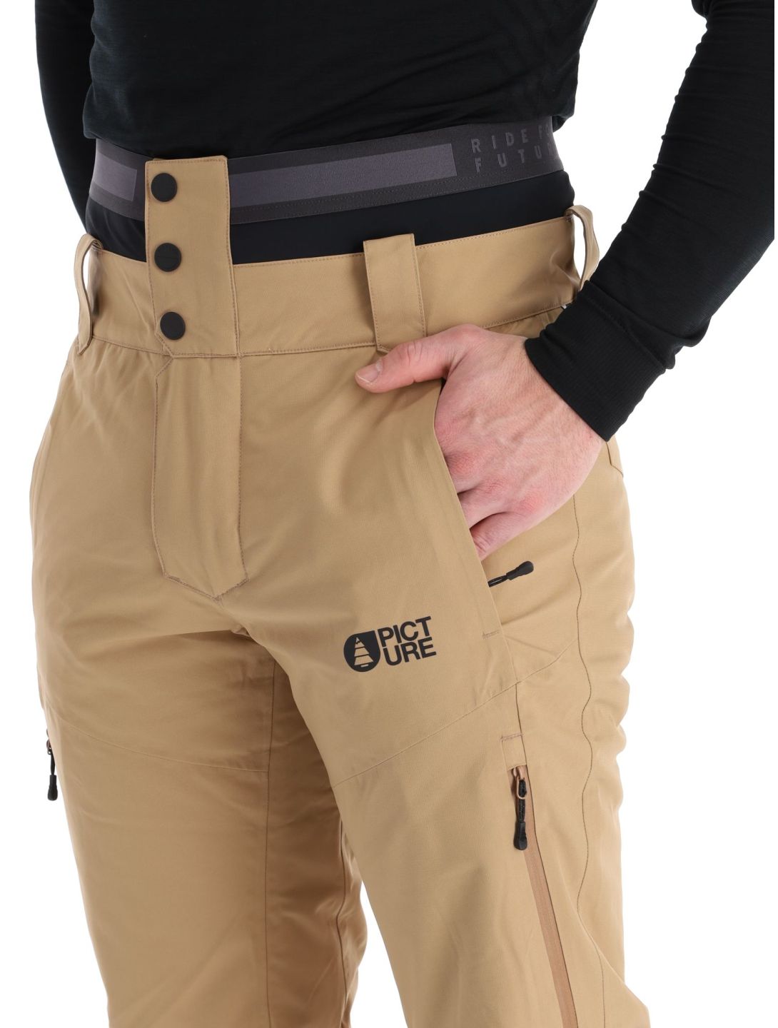 Picture, Object pantalon de ski hommes Tannin beige 