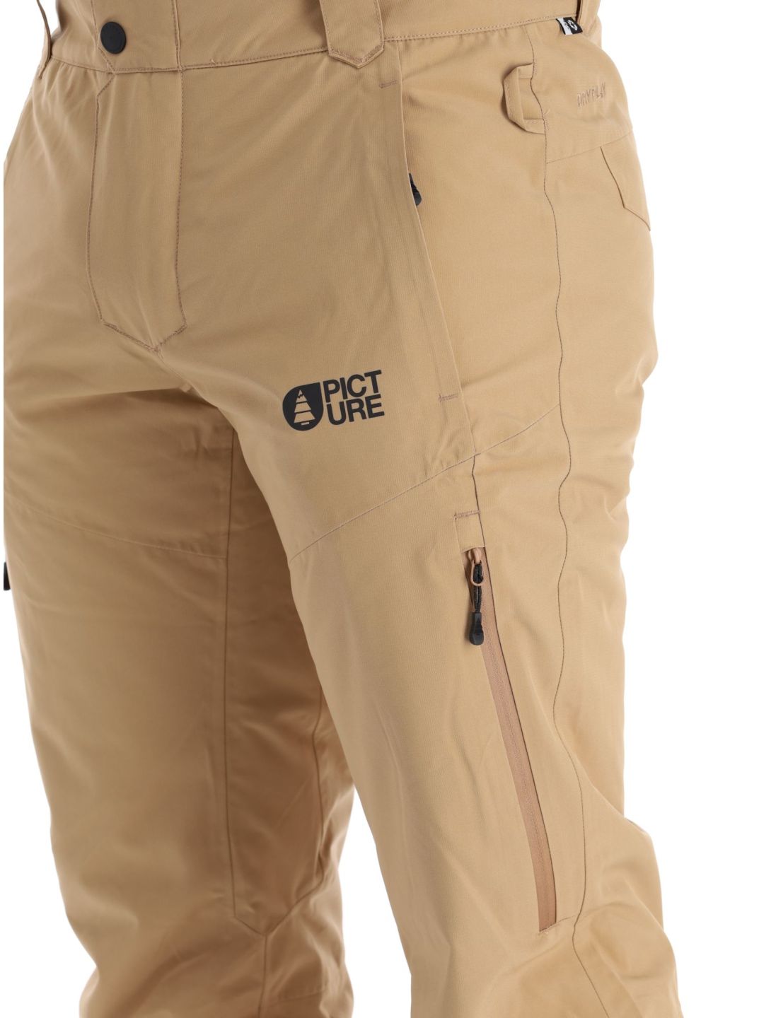 Picture, Object pantalon de ski hommes Tannin beige 