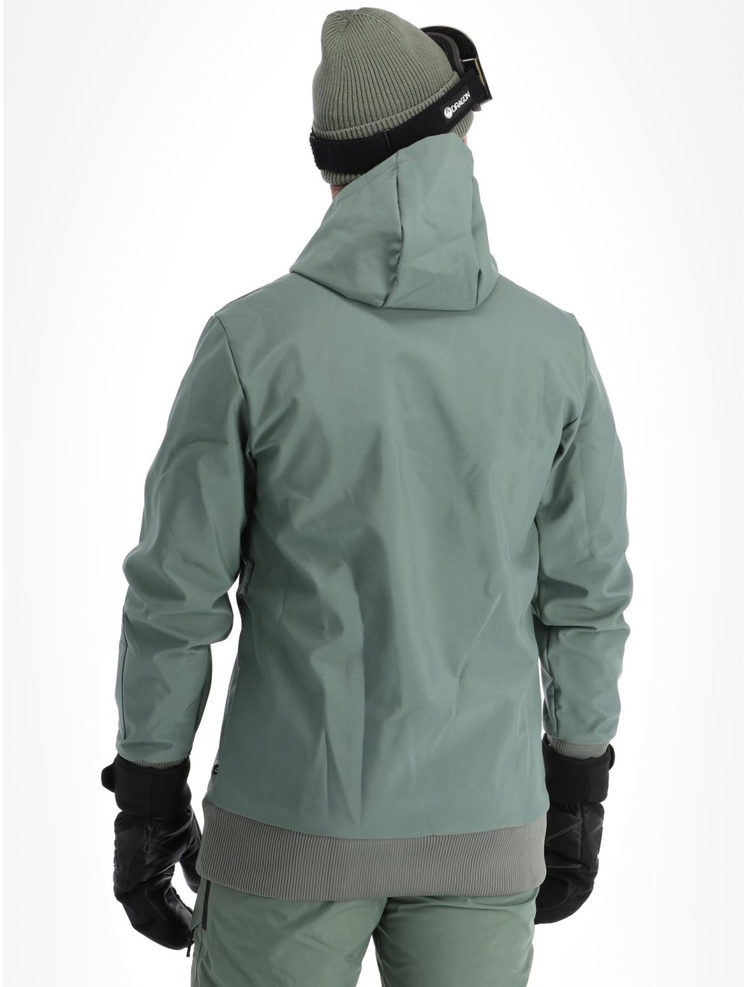 Picture, Parker veste de ski softshell hommes Laurel Wreath vert 