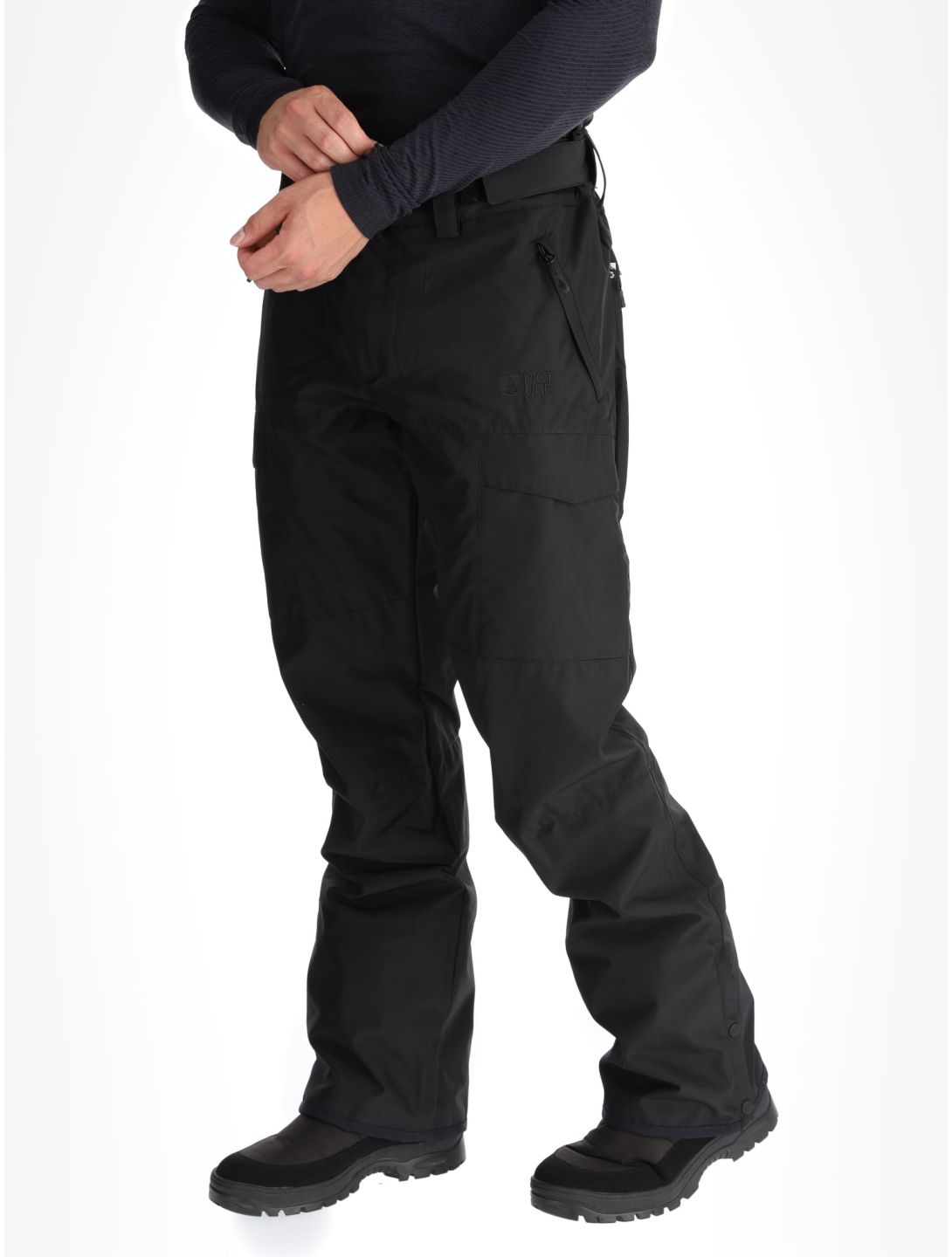 Picture, Plan pantalon de ski hommes Black noir 