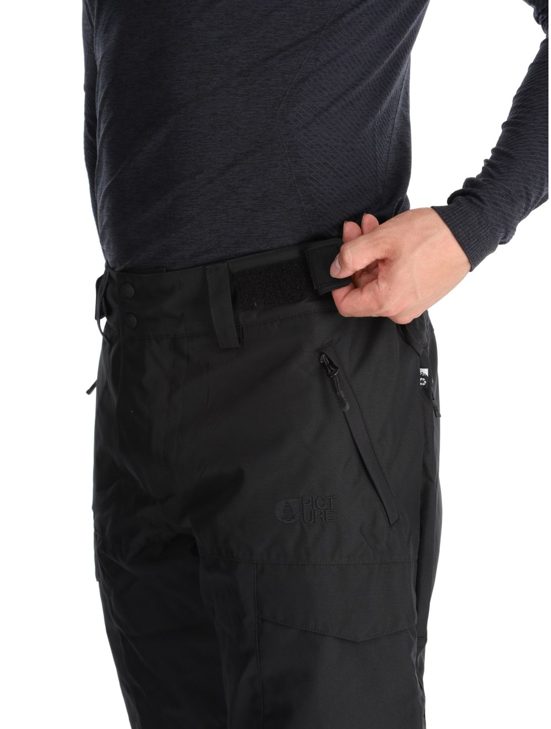 Picture, Plan pantalon de ski hommes Black noir 