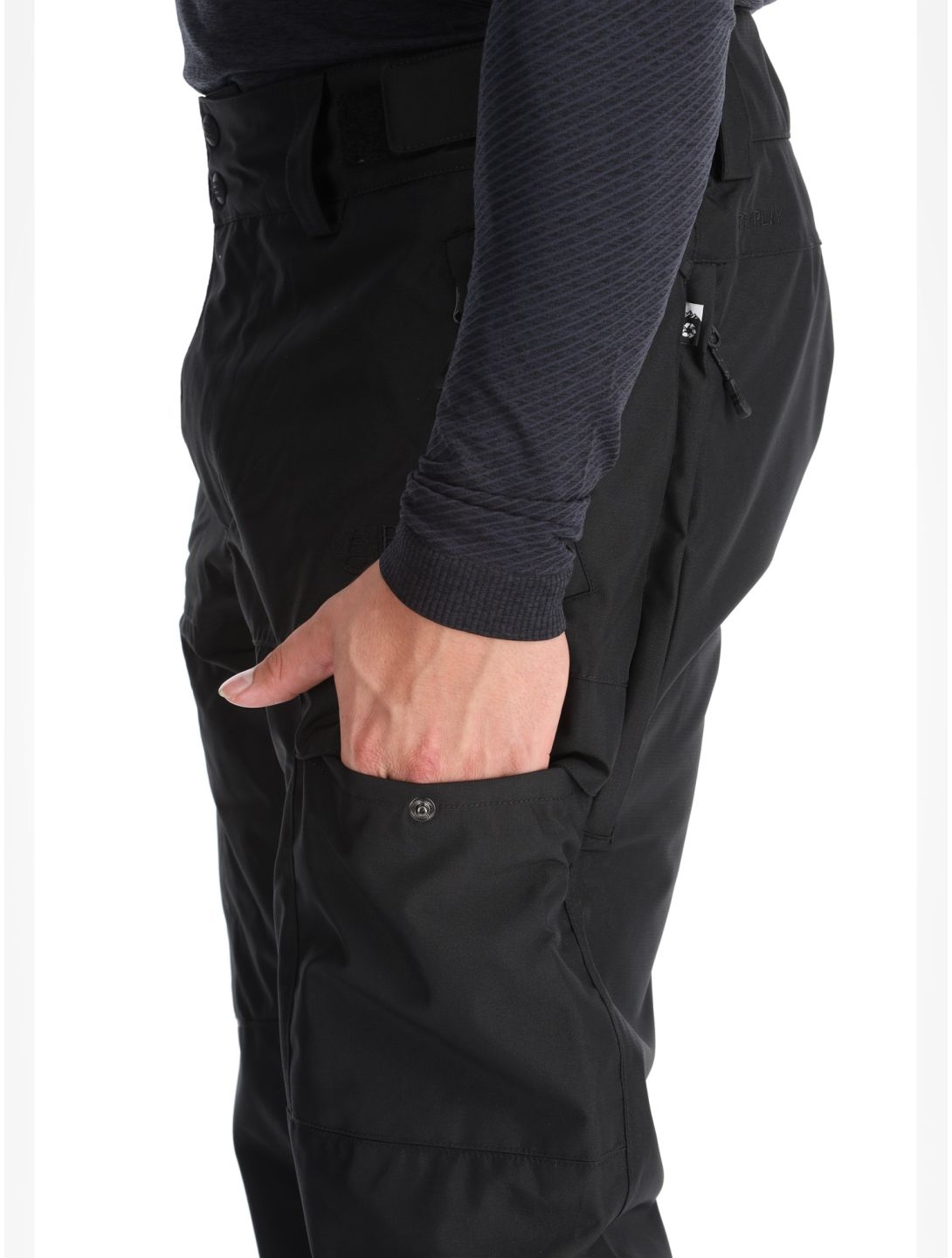 Picture, Plan pantalon de ski hommes Black noir 