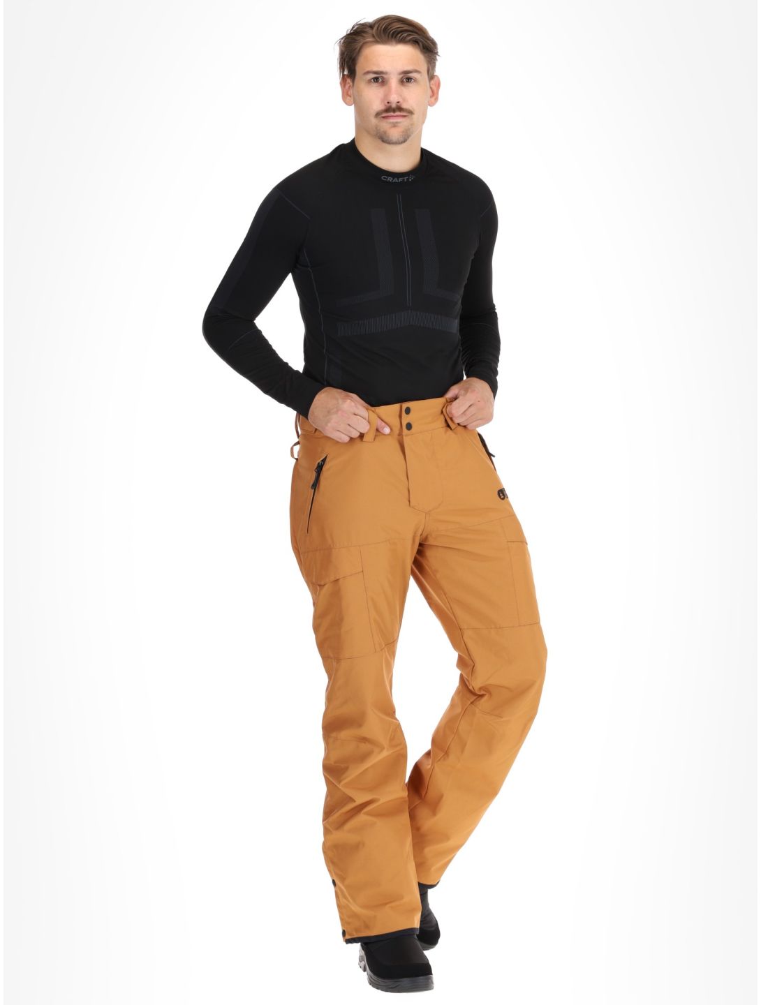 Picture, Plan pantalon de ski hommes Brown Sugar brun 