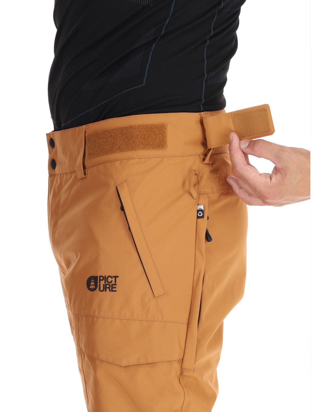 Picture, Plan pantalon de ski hommes Brown Sugar brun 