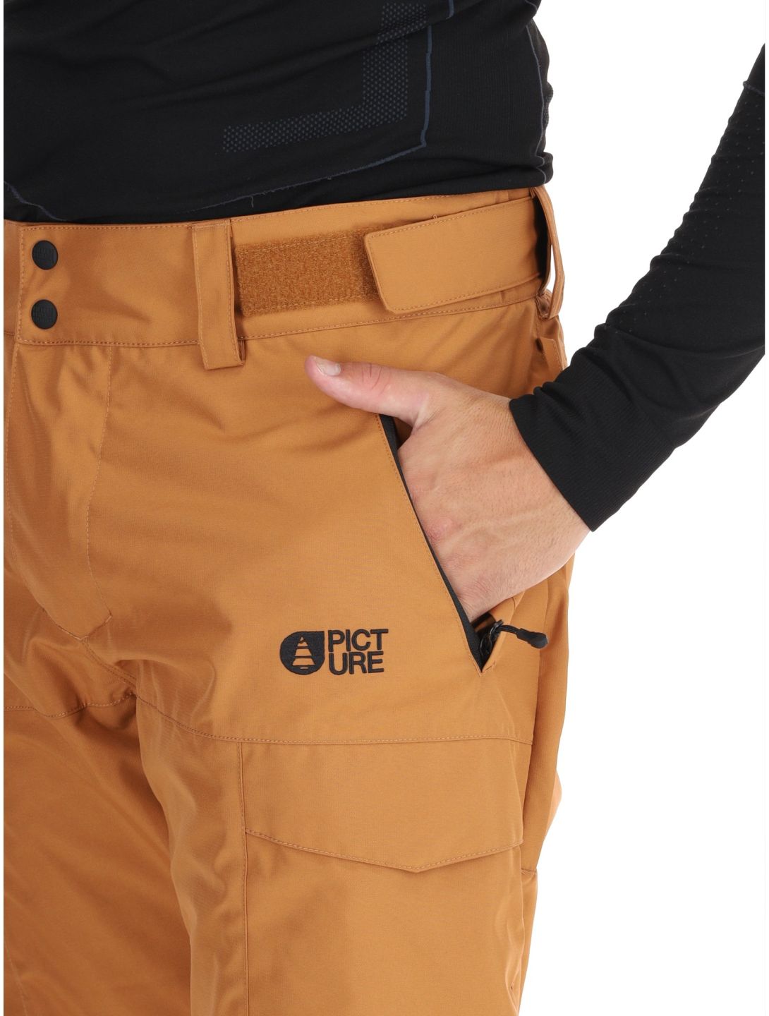 Picture, Plan pantalon de ski hommes Brown Sugar brun 