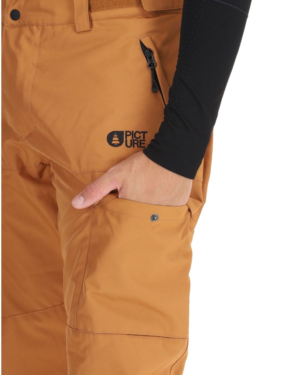 Picture, Plan pantalon de ski hommes Brown Sugar brun 