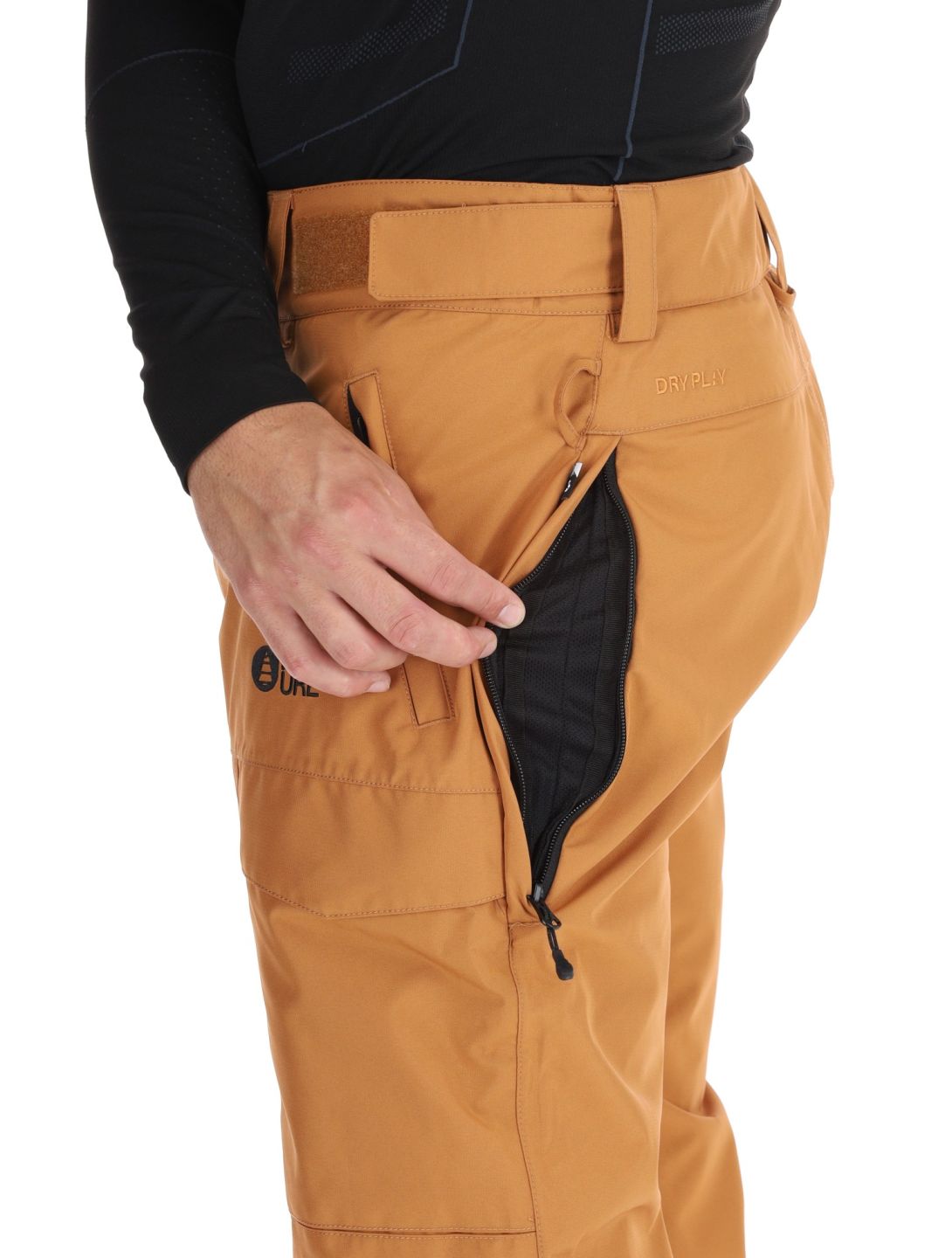 Picture, Plan pantalon de ski hommes Brown Sugar brun 