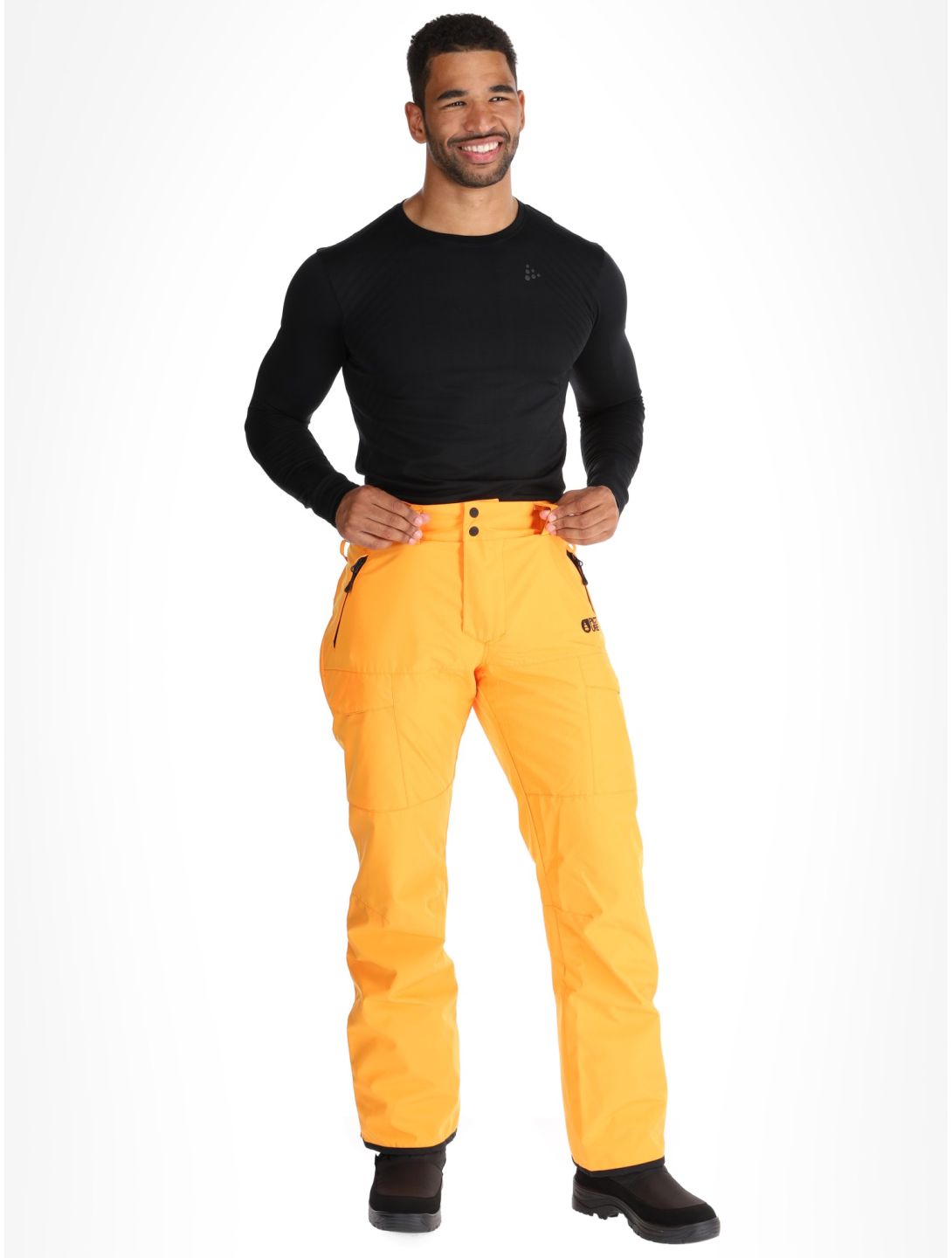 Picture, Plan pantalon de ski hommes Carrot orange 