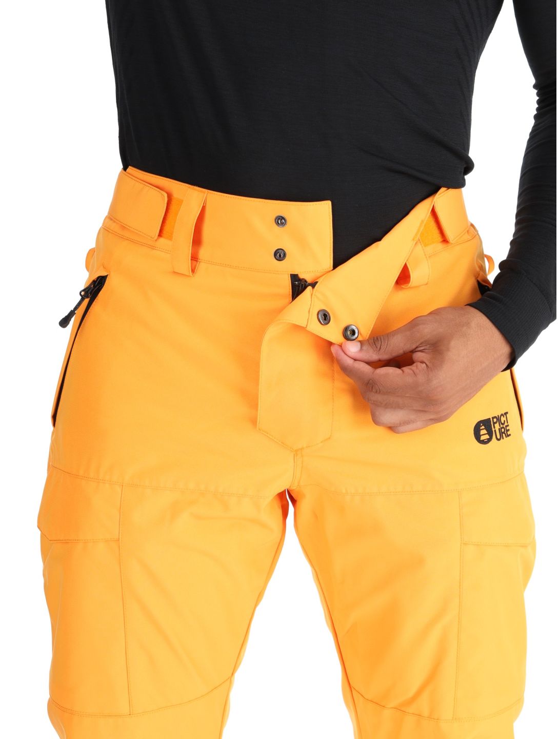 Picture, Plan pantalon de ski hommes Carrot orange 