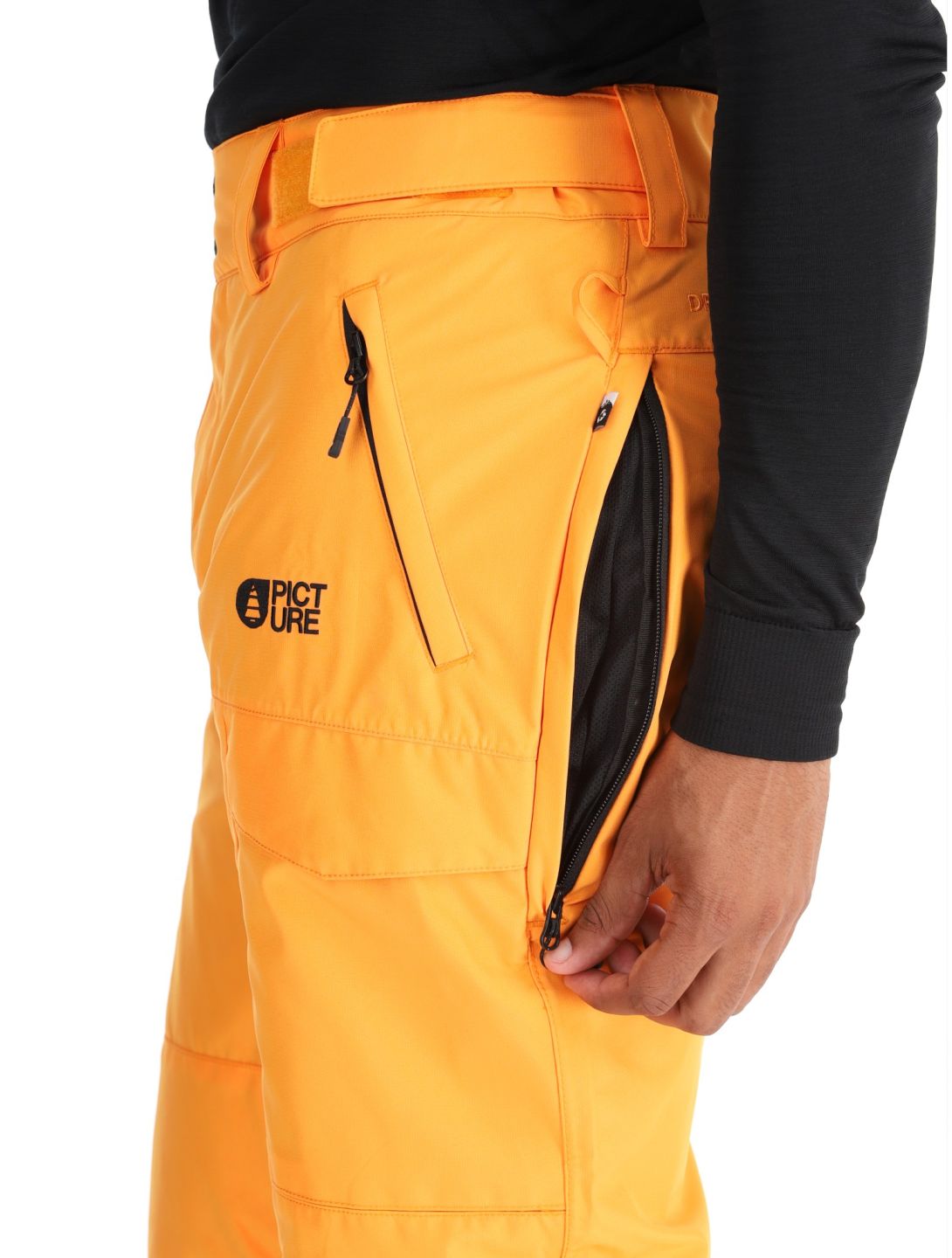 Picture, Plan pantalon de ski hommes Carrot orange 