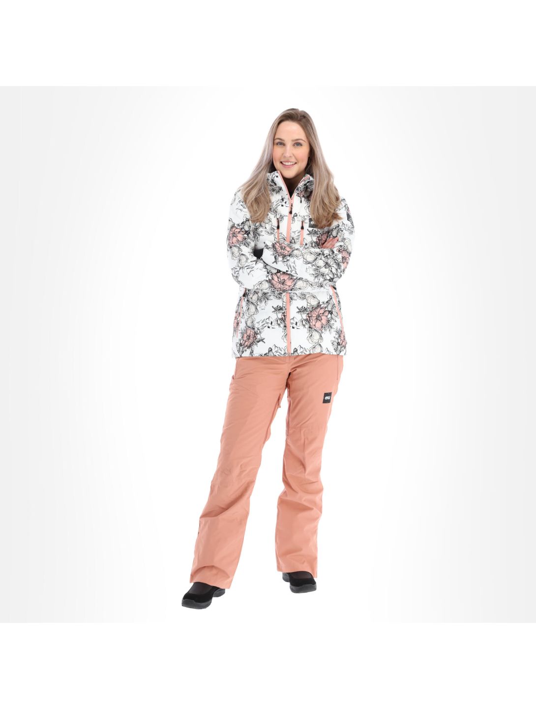 Picture, Pluma Jkt veste de ski slim fit femmes peonies blanc 