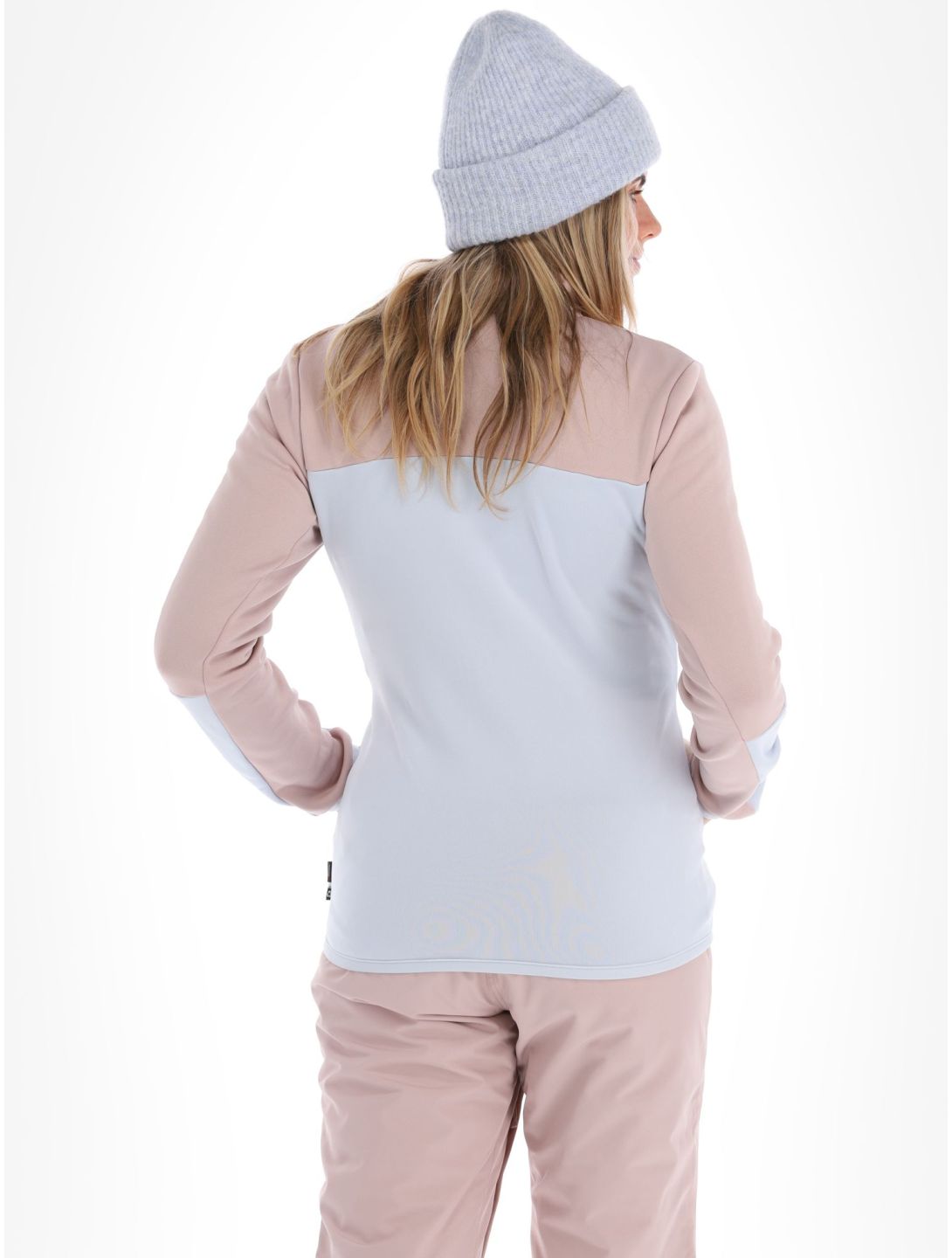 Picture, Rommana Fleece gilet femmes Ice Melt bleu, rose 