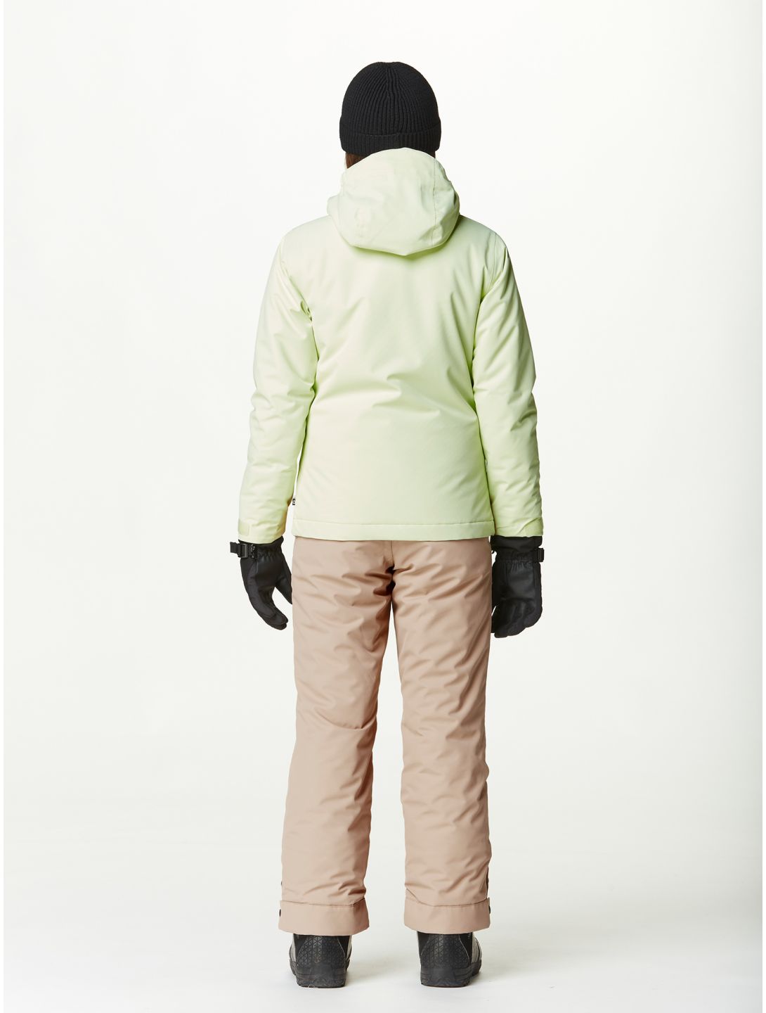 Picture, Seady veste de ski enfants Lime Cream Roebuck Hemp brun, vert 