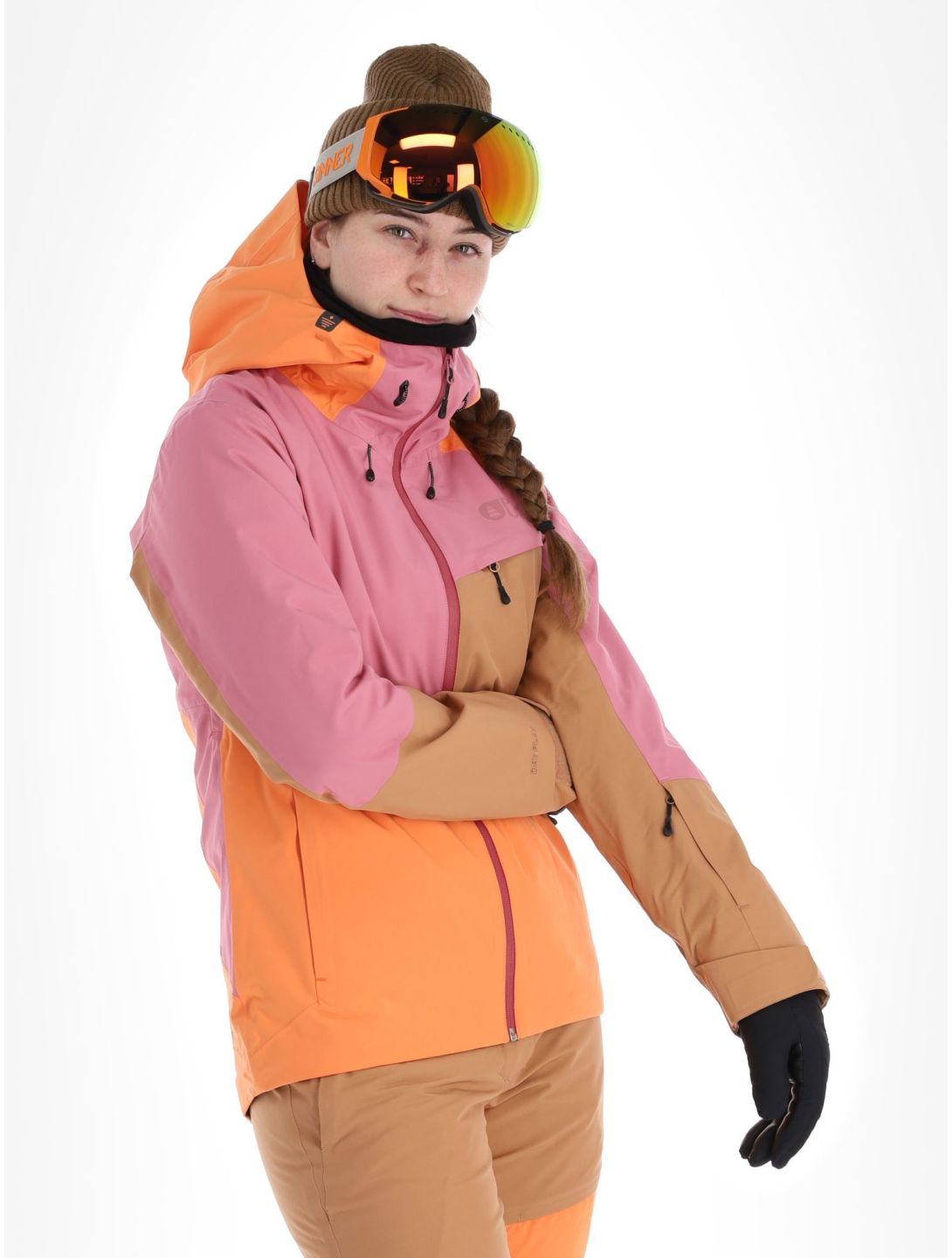 Picture, Seen veste de ski femmes Cashmere Rose beige, orange, rose 