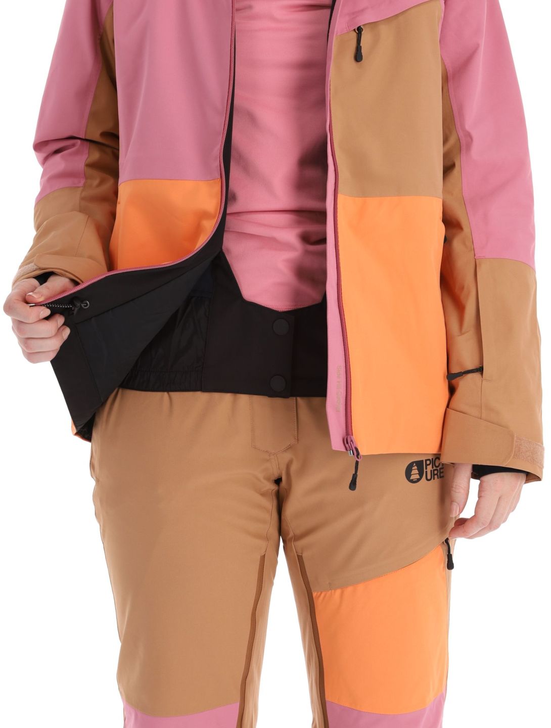 Picture, Seen veste de ski femmes Cashmere Rose beige, orange, rose 