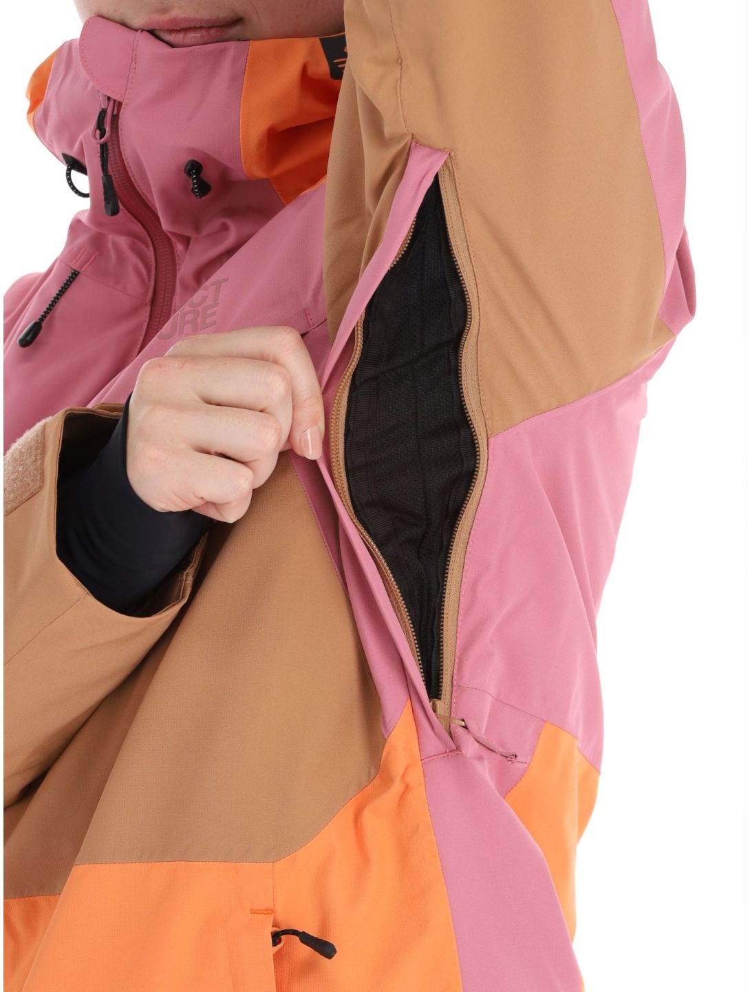 Picture, Seen veste de ski femmes Cashmere Rose beige, orange, rose 