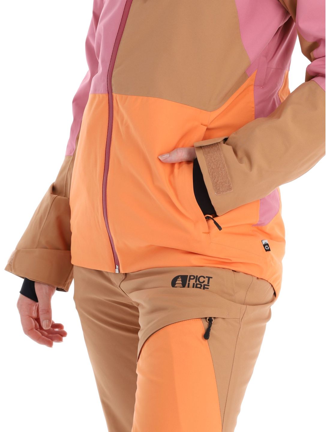 Picture, Seen veste de ski femmes Cashmere Rose beige, orange, rose 