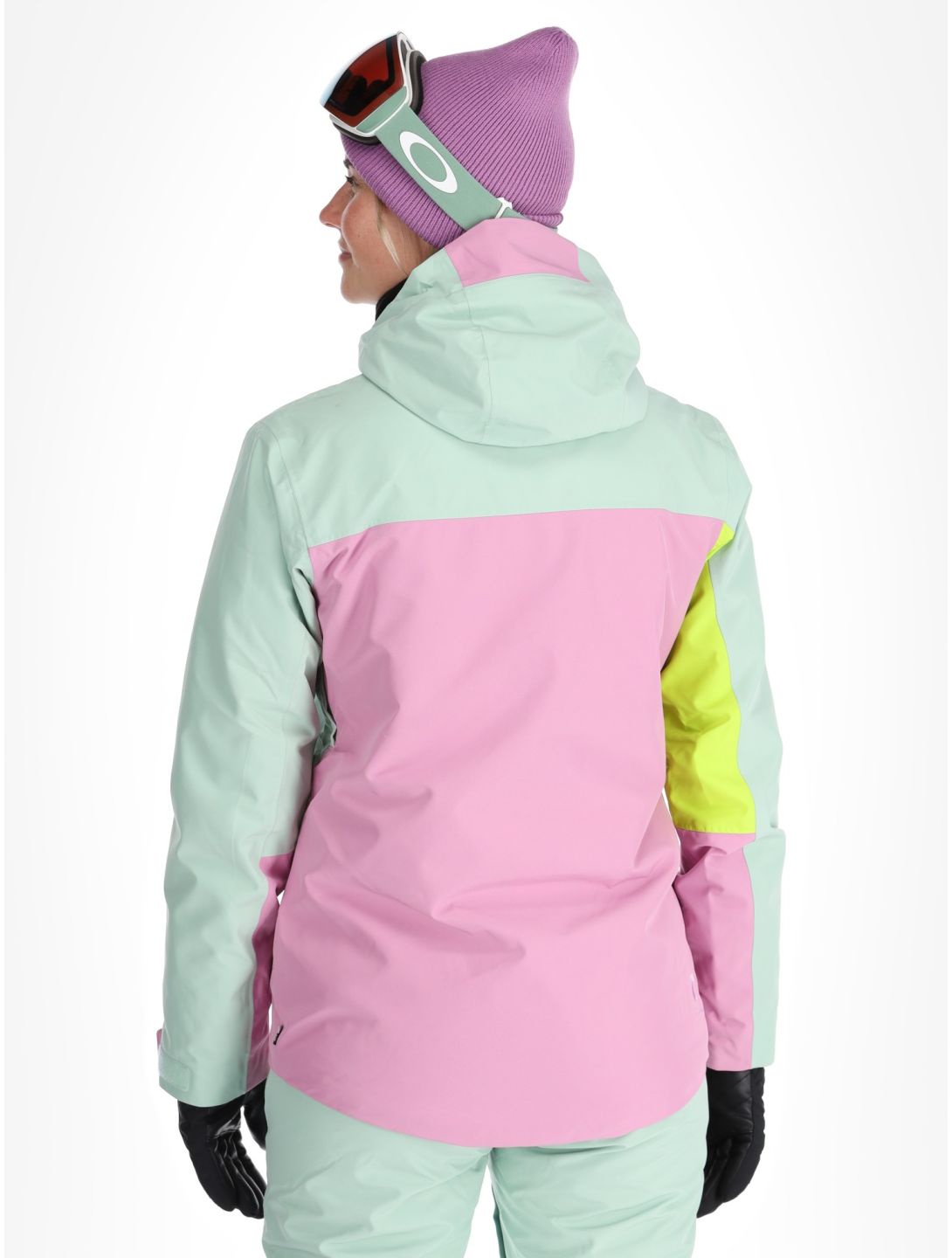 Picture, Seen veste de ski femmes Silt Green Acid Lime Orchid rose, vert 