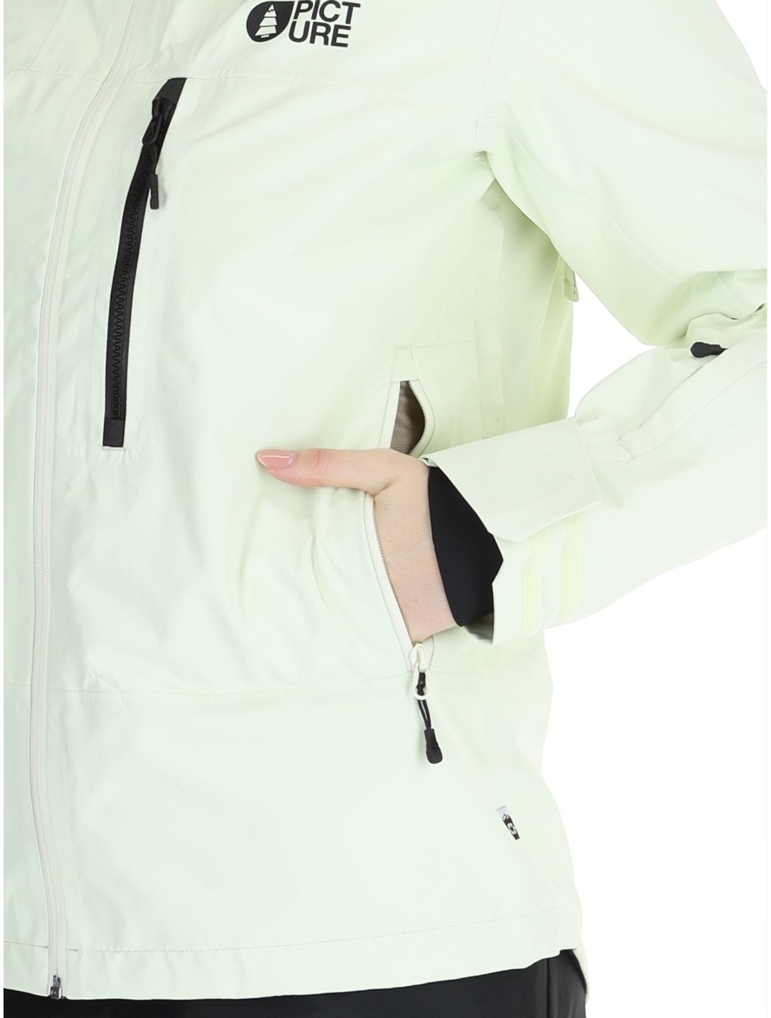 Picture, Sylva 3L veste de ski à coque dure femmes Lime Cream vert 