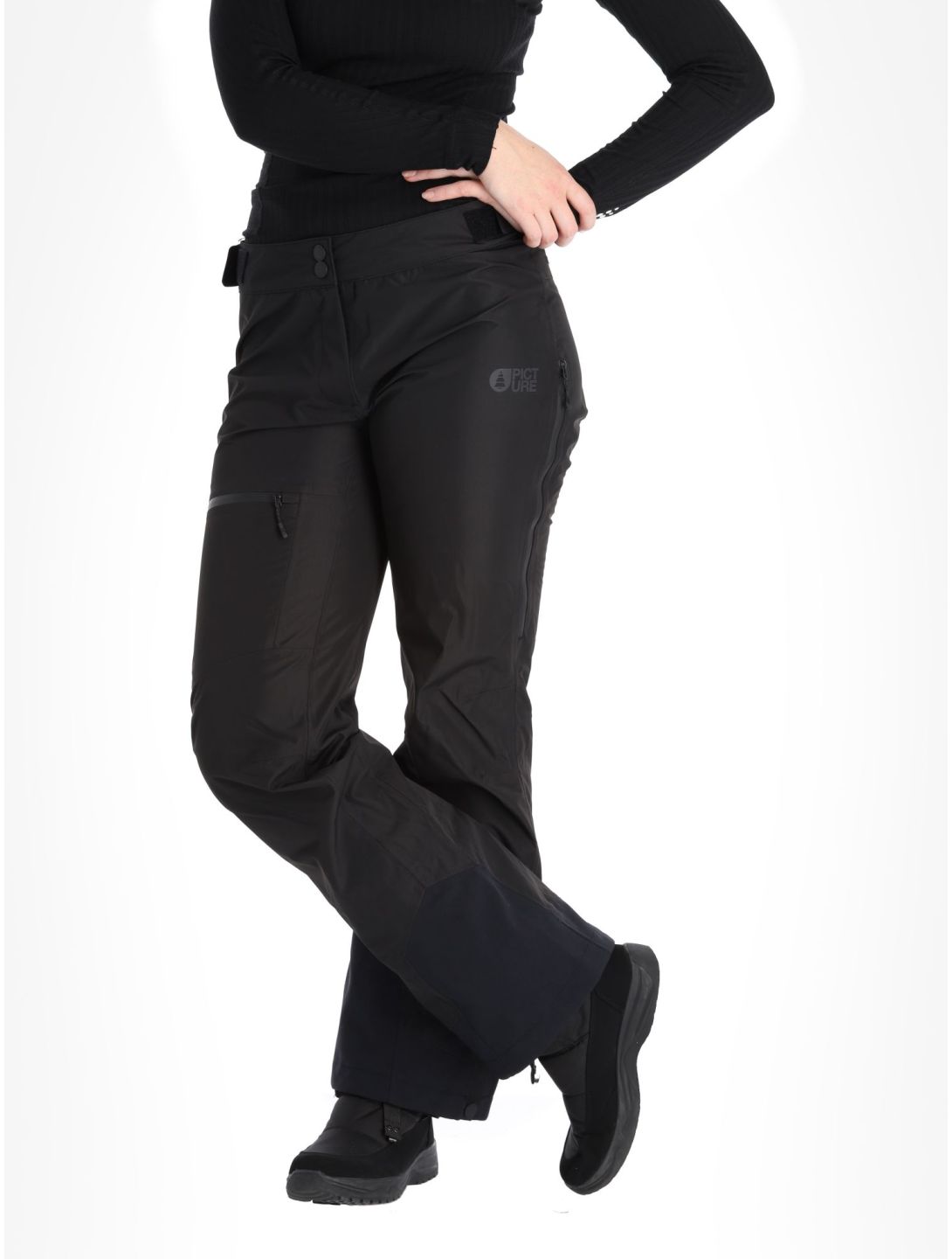 Picture, Sylva 3L pantalon de ski à coque dure femmes Black noir 