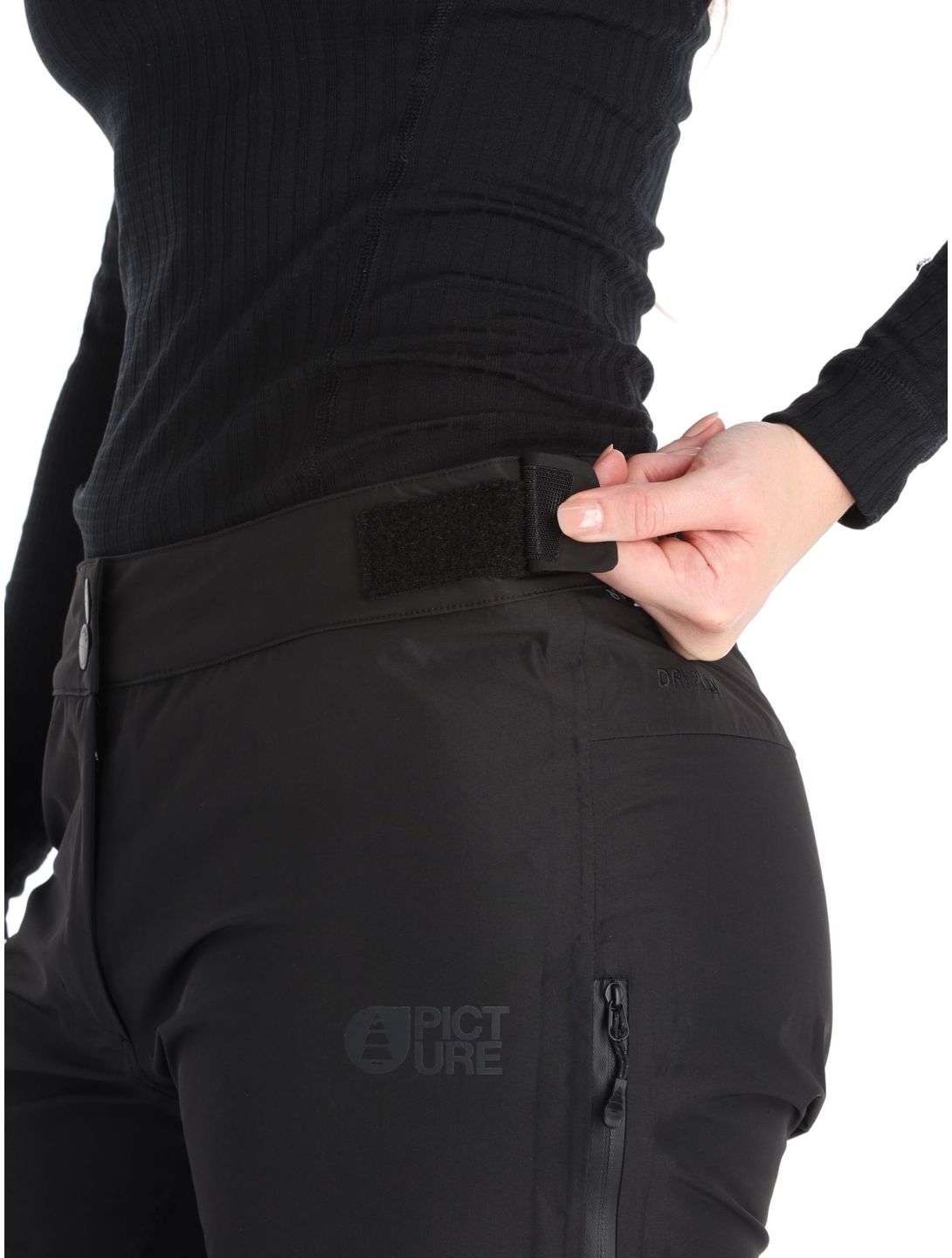 Picture, Sylva 3L pantalon de ski à coque dure femmes Black noir 