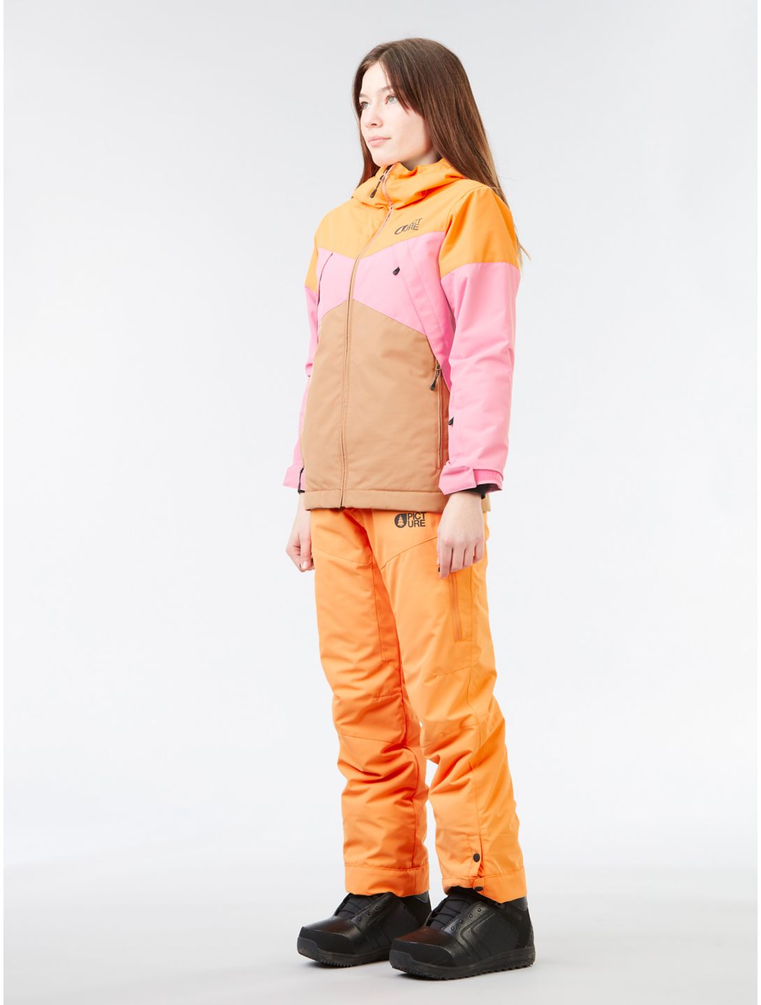 Picture, Time pantalon de ski enfants Tangerine orange 