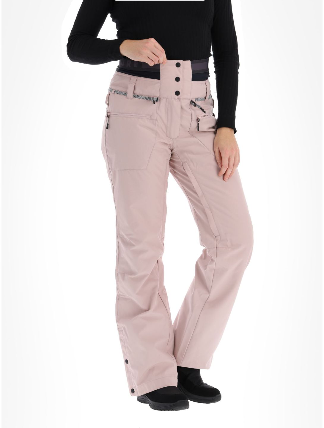 Picture, Treva pantalon de ski femmes Shadow Gray rose 