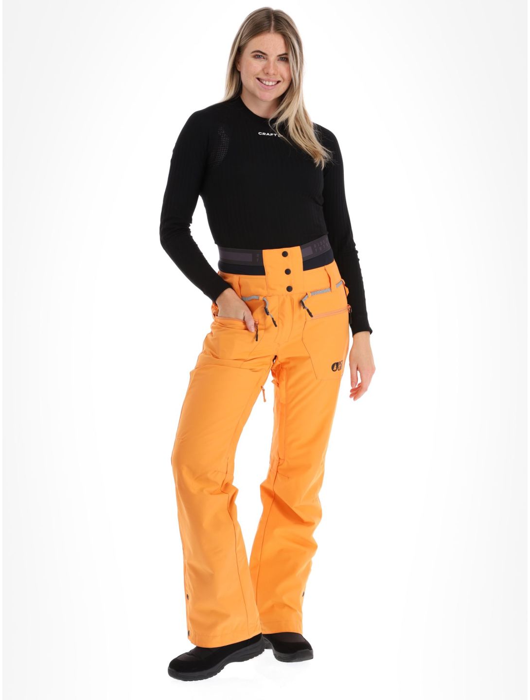 Picture, Treva pantalon de ski femmes Tangerine orange 