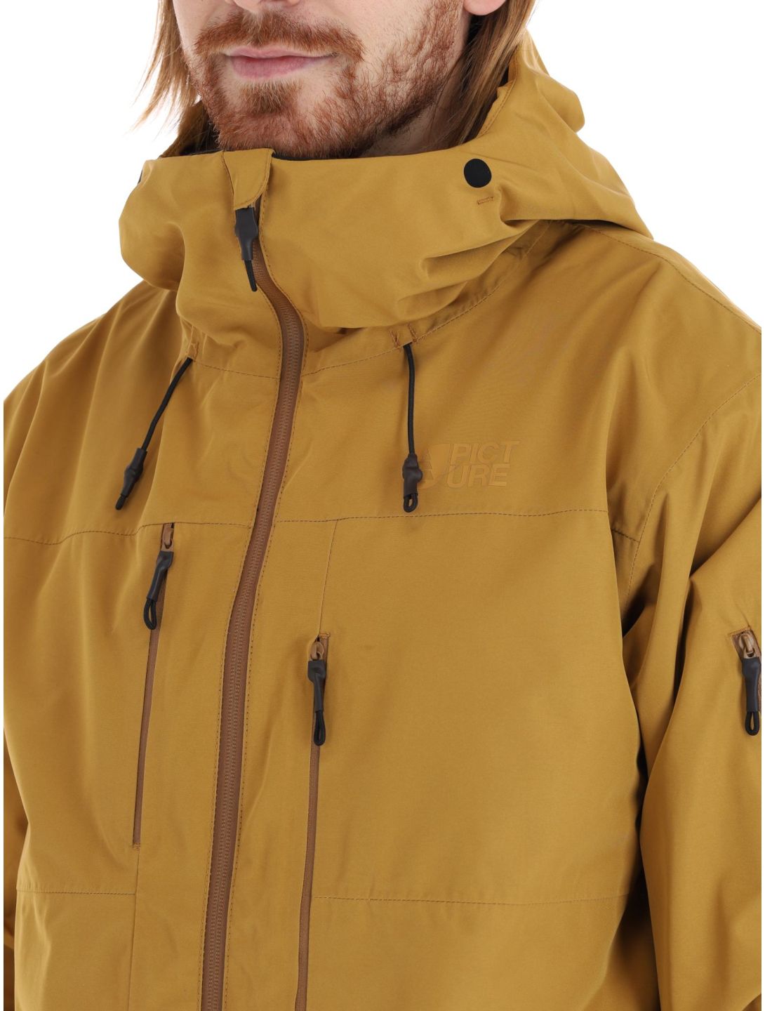 Picture, U55 veste de ski hommes Wood Thrush brun 