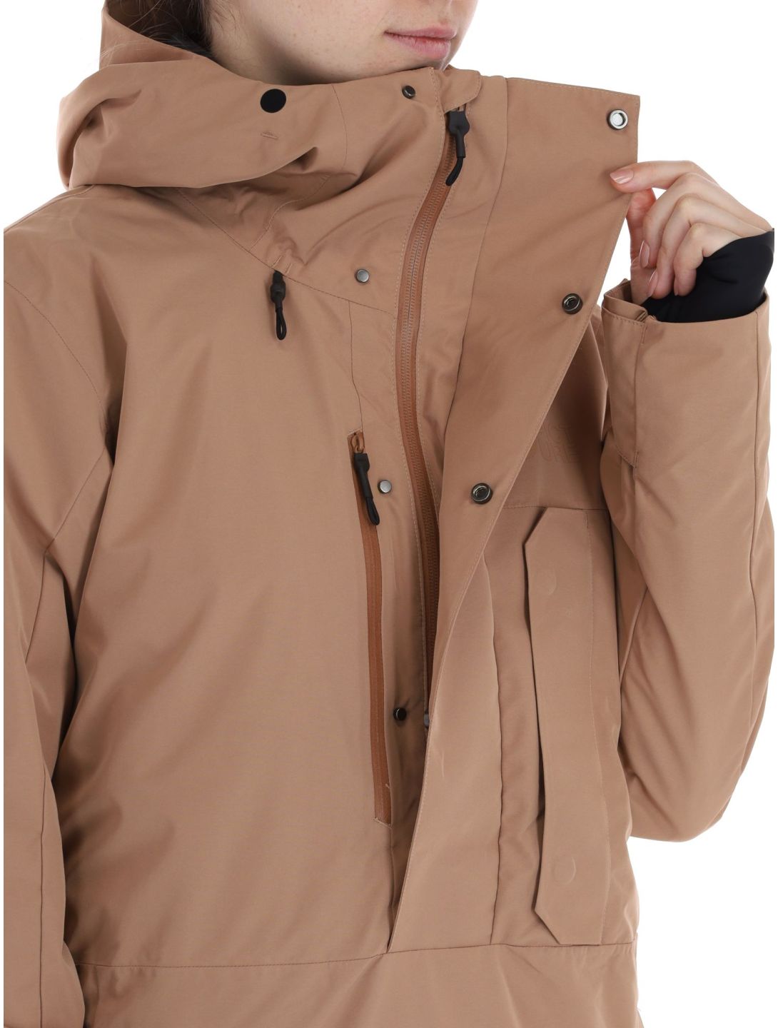 Picture, U64 anorak d'hiver femmes Mocha brun 