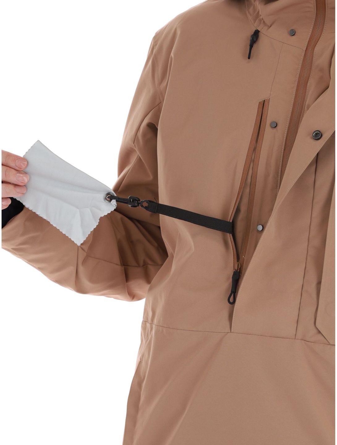 Picture, U64 anorak d'hiver femmes Mocha brun 