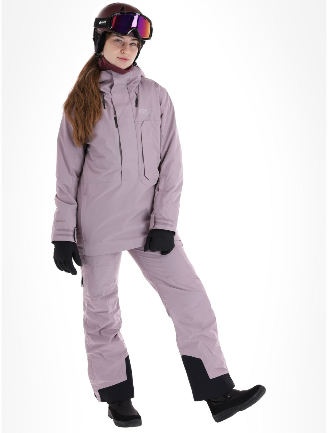 Picture, U64 anorak d'hiver femmes Sea Fog violet 