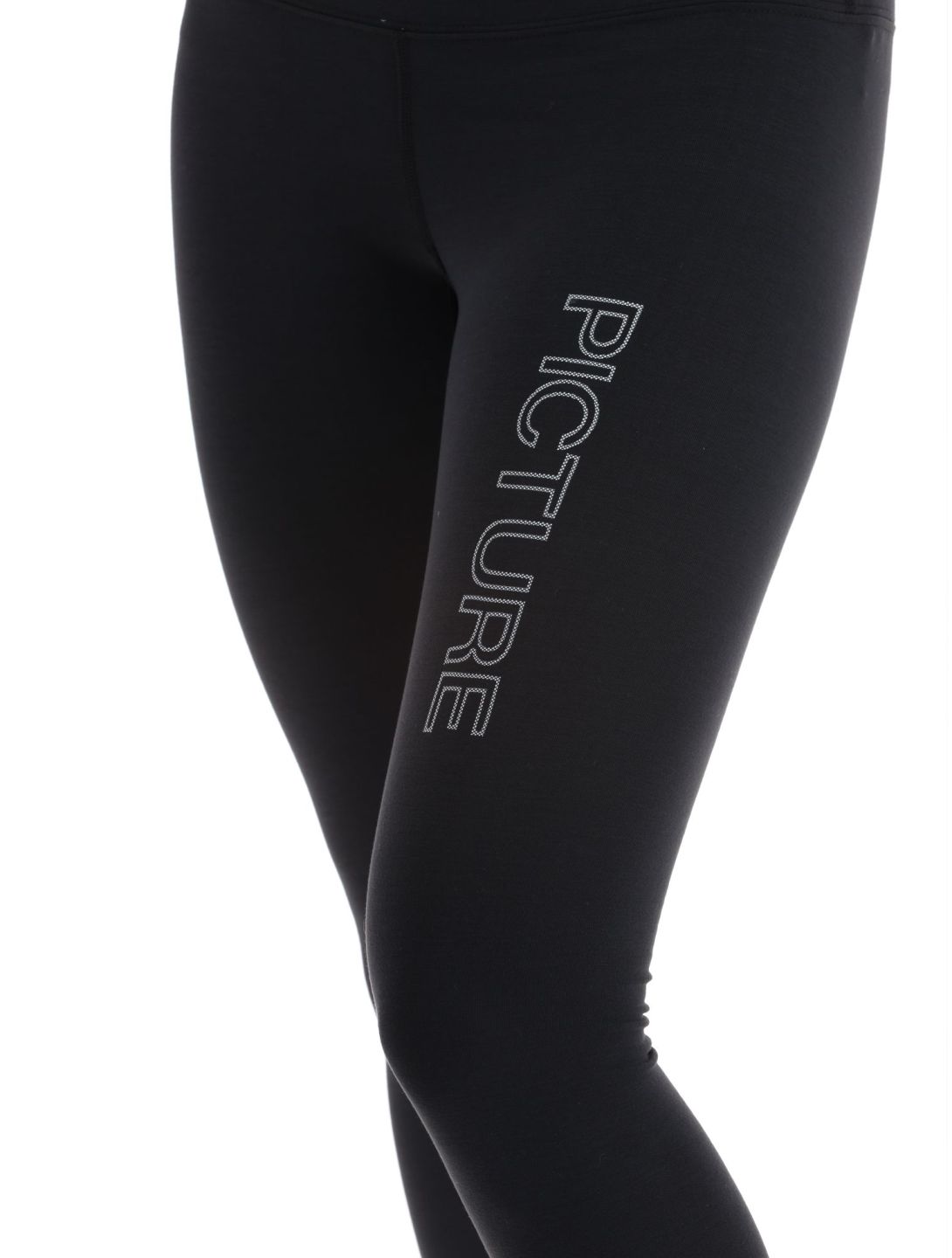 Picture, Xina Bottom pantalon thermique femmes Black noir 