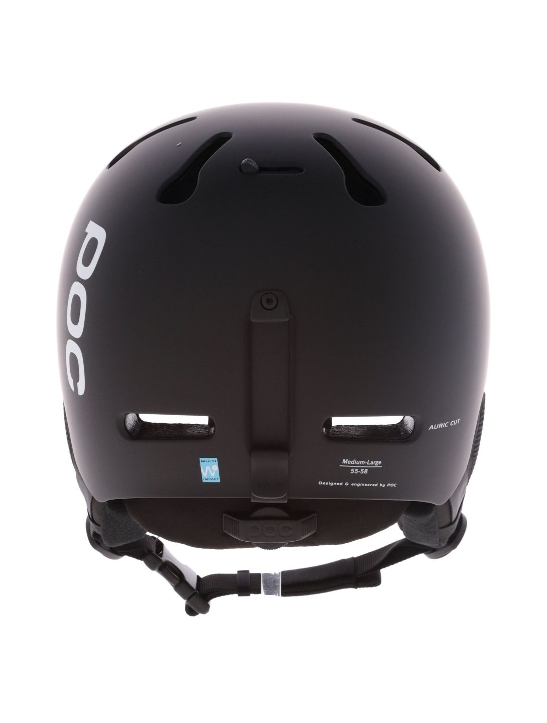 POC, Auric Cut casque de ski unisexe Matt Black noir 