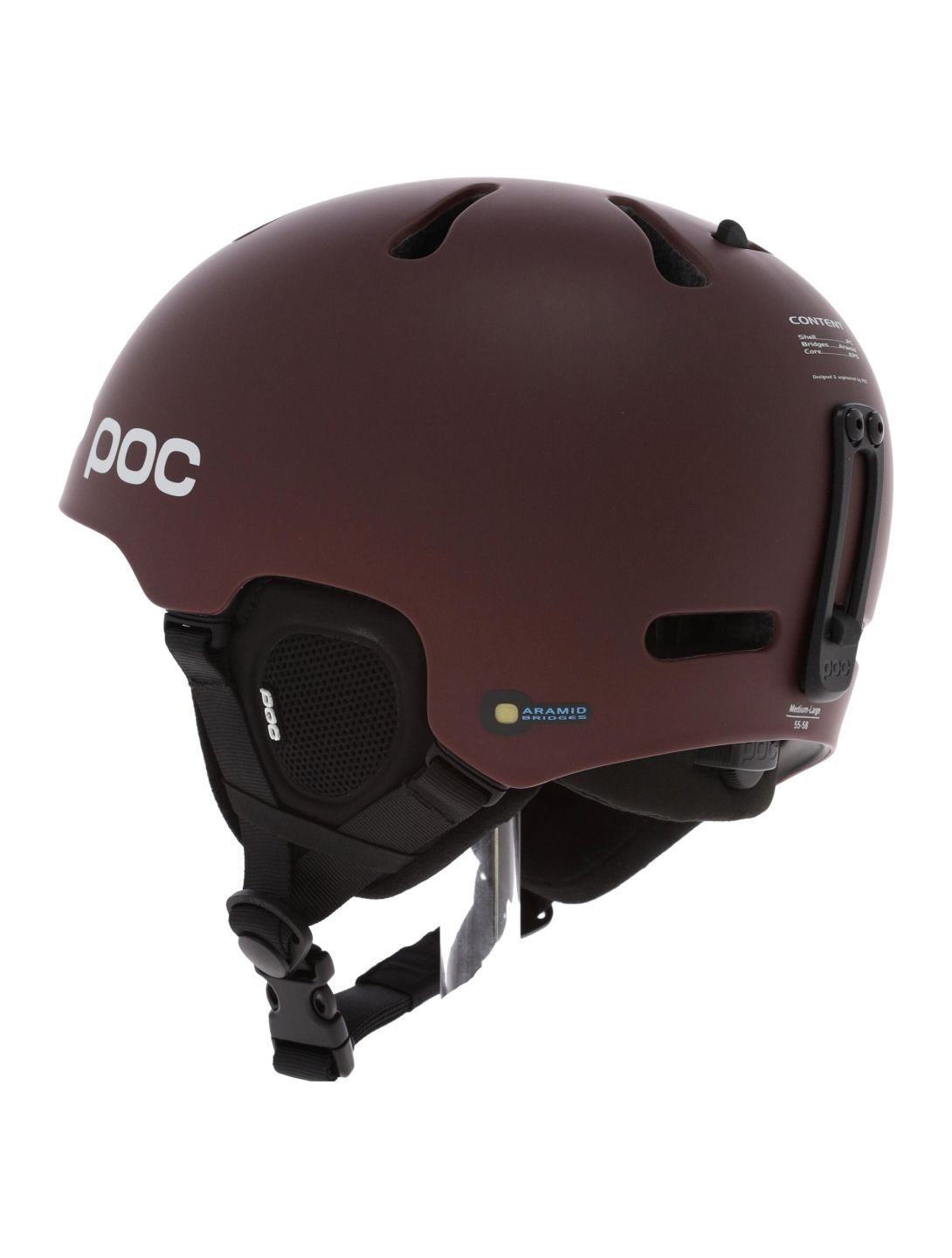 POC, Fornix MIPS casque de ski unisexe Garnet Red Matt rouge 