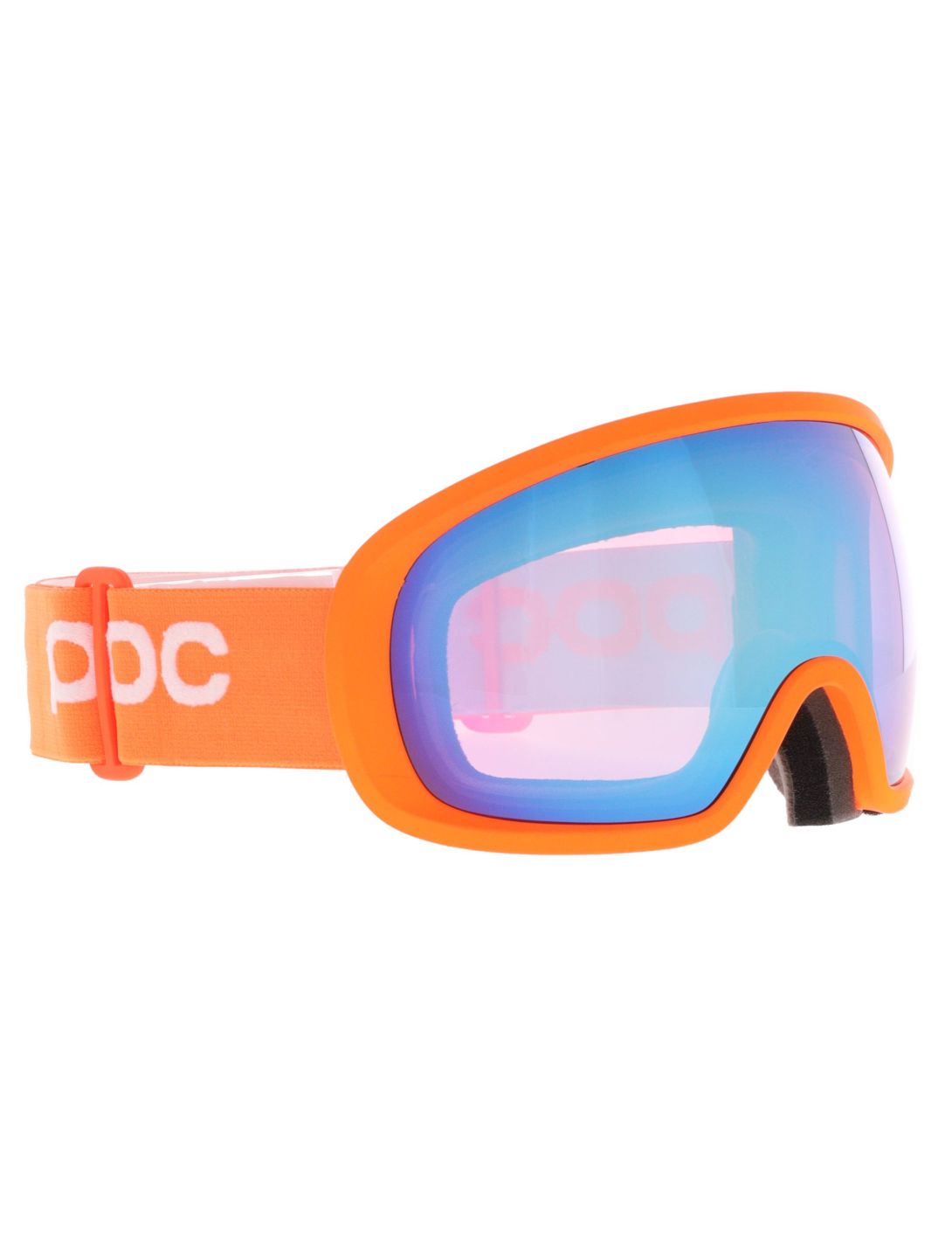 POC, Fovea lunettes de ski unisexe Zink Orange / Partly Sunny Blue bleu, orange 