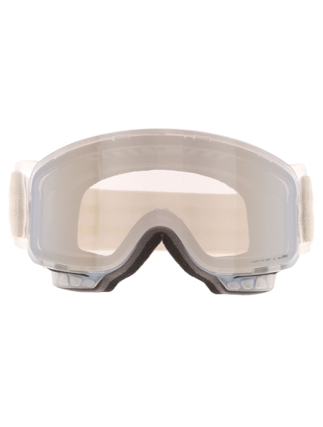 POC, Nexal Mid lunettes de ski unisexe Raw White / Partly Sunny Ivory beige, blanc 