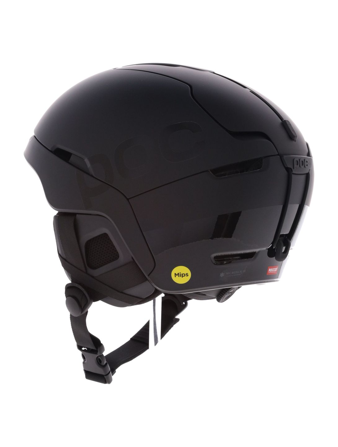 POC, Obex BC MIPS casque de ski unisexe Uranium Black Matt noir 