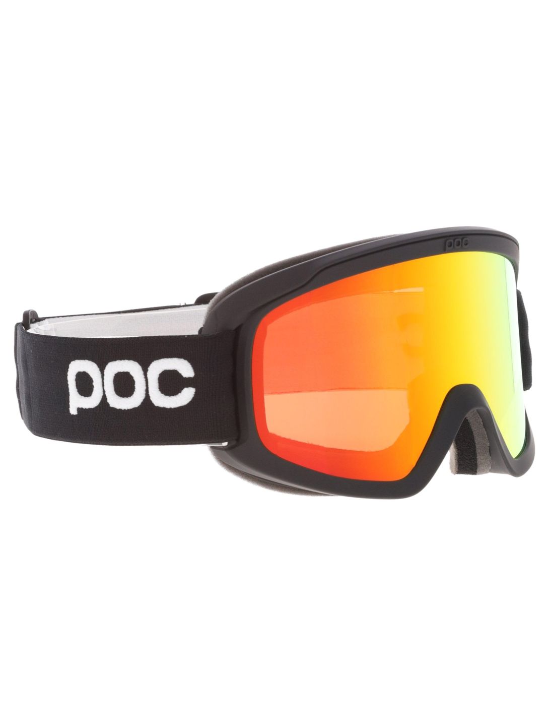 POC, Opsin lunettes de ski unisexe Uranium Black / Partly Sunny Orange noir, orange 