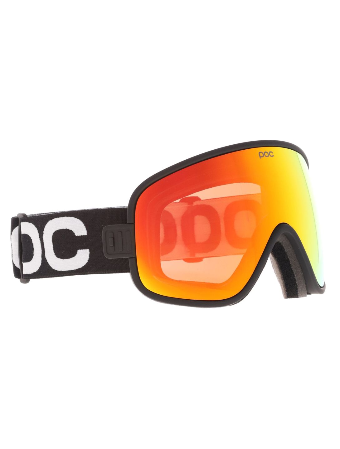 POC, Vitrea lunettes de ski unisexe Uranium Black / Partly Sunny Orange noir, orange 