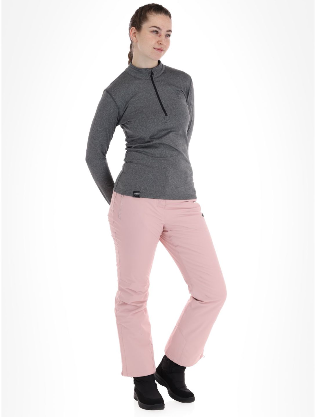 Poederbaas, Arctic pull de ski femmes Grey gris 