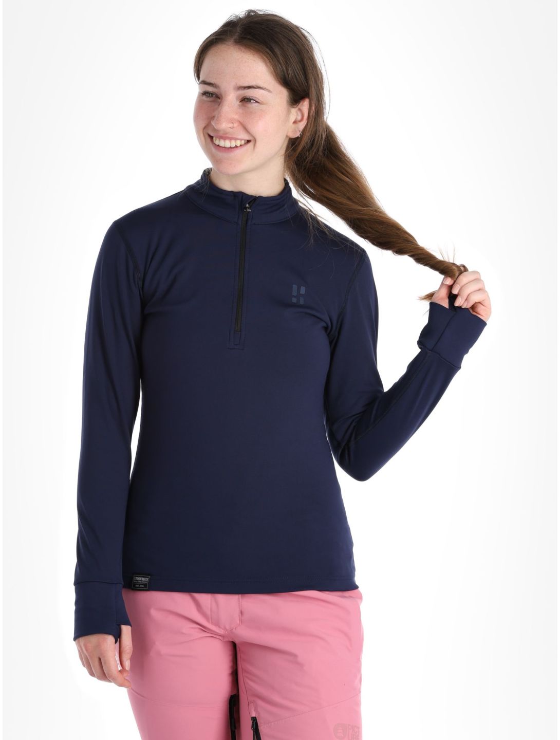 Poederbaas, Arctic pull de ski femmes Navy bleu 